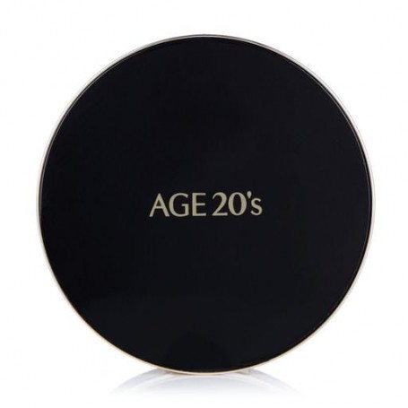 Тональный кушон для лица AGE 20's Signature Essence Cover Pact Intense Cover SPF 50+ PA+++, 13 Ivory, 14 г (+ сменный блок, 14 г