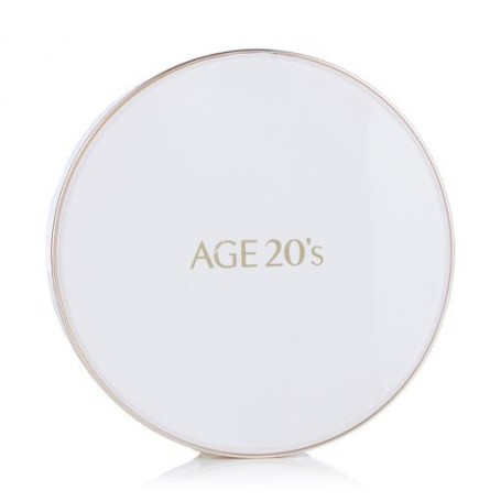 Стойкий тональный кушон для лица AGE 20's Signature Essence Cover Pact Long Stay SPF 50+ PA+++, 13 Ivory, 14 г (+ сменный блок, 