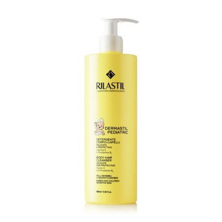 Детский гель для волос и тела Rilastil Dermastil Pediatric Body-Hair Cleanser, 400 мл