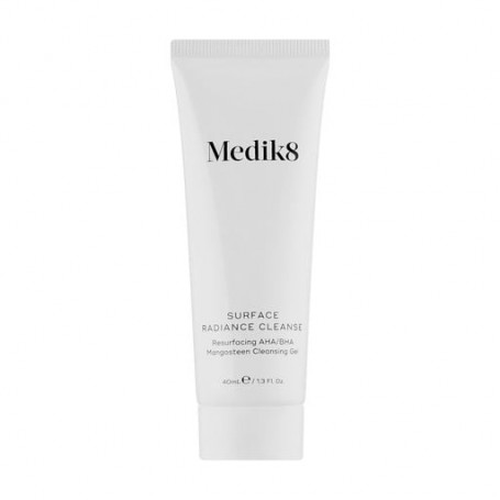 Очищающий гель для лица Medik8 Surface Radiance Cleanse с гидроксикислотами и экстрактом мангостана, 40 мл (миниатюра)