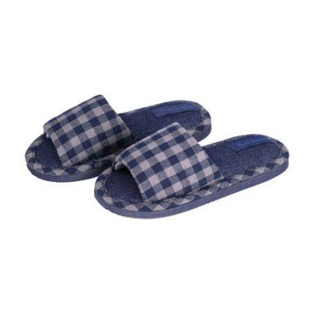 Детские домашние тапочки Twins HS-VL Cell, синие, размер 34-35