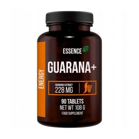 Пищевая добавка предтренировочный комплекс в таблетках Essence Nutrition Energy Guarana+ Гуарана, 228 мг, 90 шт