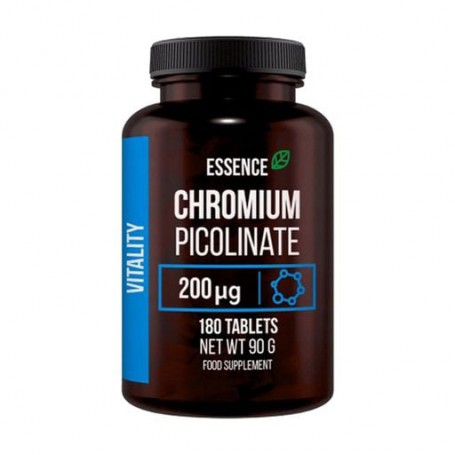 Пищевая добавка минералы в таблетках Essence Nutrition Vitality Chromium Picolinate Пиколинат хрома, 200 мг, 180 шт