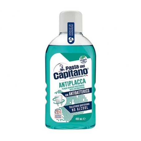 Ополаскиватель для полости рта Pasta del Capitano Antiplacca против налета, 400 мл