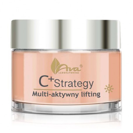Дневной крем для лица AVA Laboratorium C+ Strategy Multi-Active Lifting Face Cream с вимтамином C, 50 мл