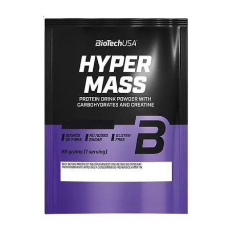 Пищевая добавка в порошке BioTech USA Hyper Mass Гейнер Лесной орех, 65 г (пробник)