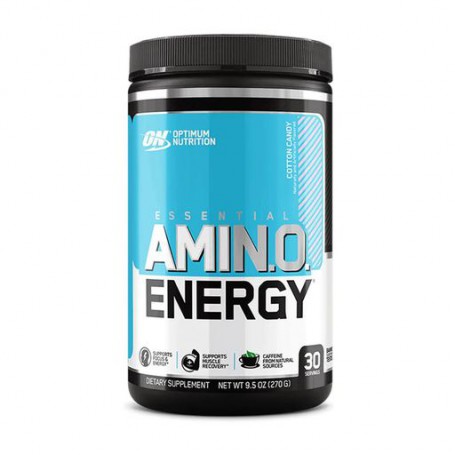 Пищевая добавка в порошке аминокислота в порошке Optimum Nutrition Essential Amino Energy Сахарная вата, 270 г
