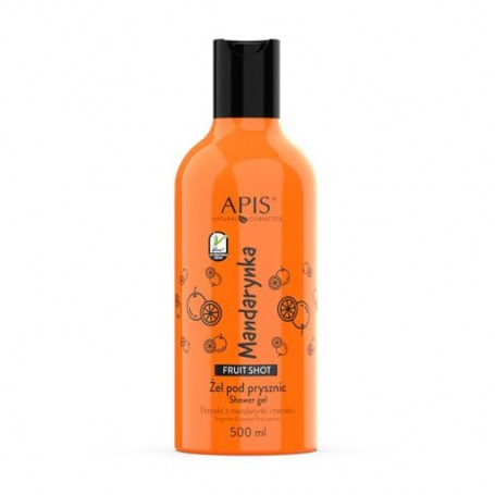 Гель для душа Apis Natural Cosmetics Fruit Tangerine Shower Gel Мандарин, 500 мл