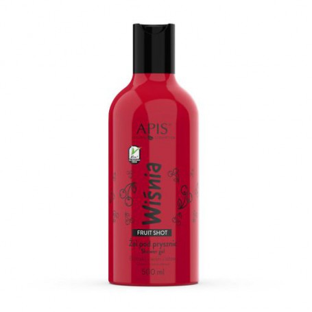 Гель для душа Apis Natural Cosmetics Fruit Shot Cherry Shower Gel Вишня, 500 мл