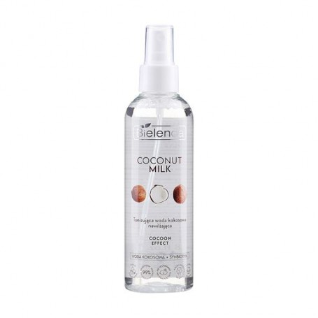 Тонизирующая увлажняющая кокосовая вода для лица Bielenda Coconut Toning Moisturizing Coconut Water, 200 мл