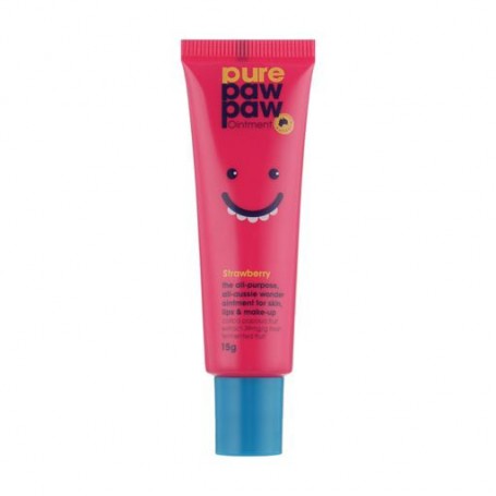 Восстанавливающий бальзам для губ Pure Paw Paw Strawberry, 15 г