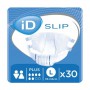 Подгузники для взрослых ID Expert Slip Plus, размер L (115-155 см), 30 шт