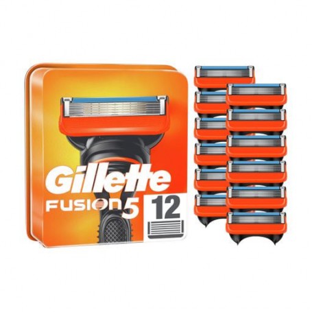 Сменные картриджи для бритья мужские Gillette Fusion5, 12 шт