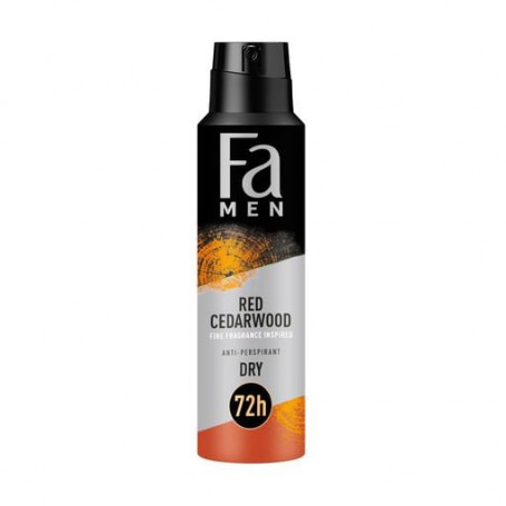 Антиперспирант-спрей Fa Men Red Cedarwood Anti-Perspirant 72H мужской, 150 мл