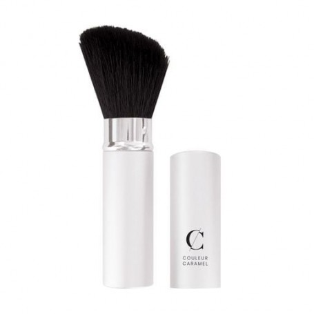 Кисть для пудры и румян выдвижная Couleur Caramel Retractable Powder / Blush Brush 3