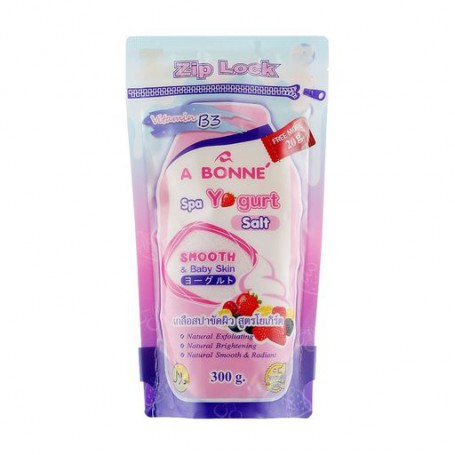 Скраб-соль для тела A Bonne' Spa Yogurt Salt Разглаживание, с протеинами йогурта, 300 г