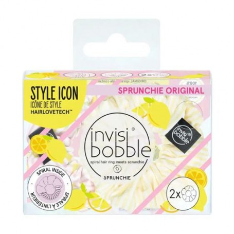 Резинка-браслет для волос Invisibobble Sprunchie Swim With Mi Simply The Zest, 2 шт