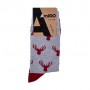Носки мужские AmiGO с оленями, размер 25