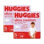 Подгузники Huggies Ultra Comfort размер 5 (12-22 кг), 116 шт