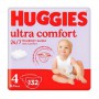 Подгузники Huggies Ultra Comfort размер 4 (8-14 кг), 132 шт