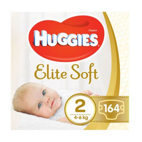 Подгузники Huggies Extra Care Box размер 2 (3-6 кг), 164 шт