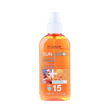 Сухое масло для загара лица и тела Sun Care Dry Oil Tanning Spray SPF 15, 150 мл