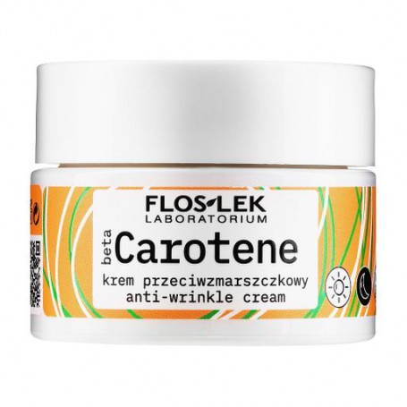 Увлажняющий крем для лица Floslek Beta Carotene SPF15 с бета-каротином, 50 мл