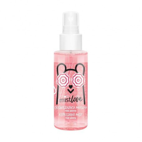 Освежающий мист для лица, тела и волос Floslek MistLove Rose Peony Refreshing Mist, 30 мл
