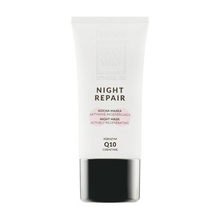 Восстановительная ночная маска для лица Floslek Skin Care Expert Sphere 3D Night Repair Mask с коэнзимом Q10, 50 мл