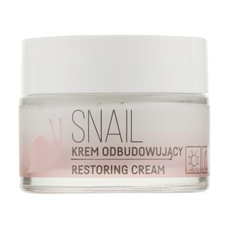 Восстанавливающий крем для лица Floslek Snail Restoring Cream, 50 мл