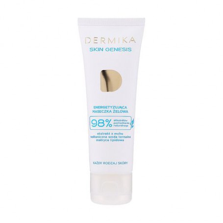 Энергетическая гелевая маска для лица Dermika Skin Genesis для всех типов кожи, 50 мл