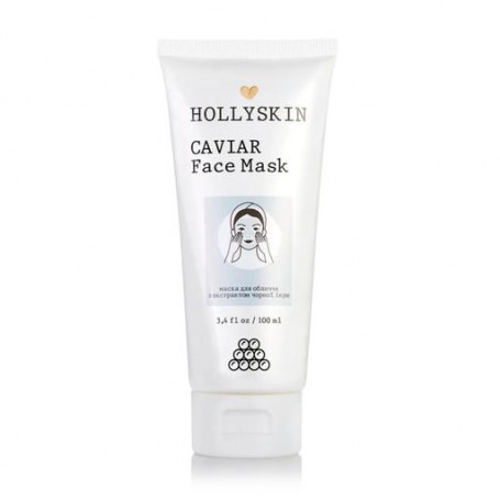 Маска для лица Hollyskin Caviar Face Mask с экстрактом черной икры, 100 мл