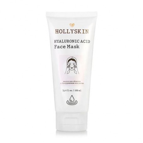 Маска для лица Hollyskin Hyaluronic Acid Face Mask с гиалуроновой кислотой, 100 мл