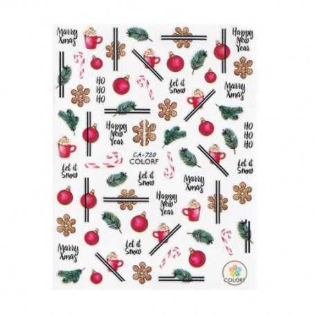 Наклейки для нігтів Vizavi Professional СА-720