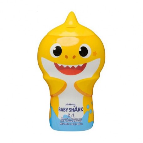 Шампунь-гель для душа Air-Val International Pinkfong Baby Shark Shower Gel & Shampoo 2in1 2D, 400 мл