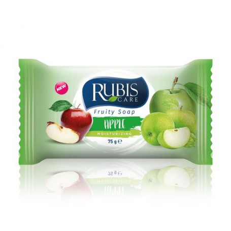 Твердое мыло Rubis Care Fruity Soap Apple Яблоко, 75 г