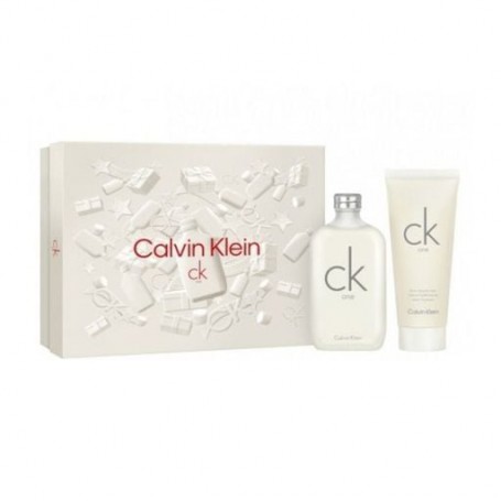 Парфюмированный набор Calvin Klein CK One Gift Set унисекс (туалетная вода, 200 мл + лосьон для тела, 200 мл)