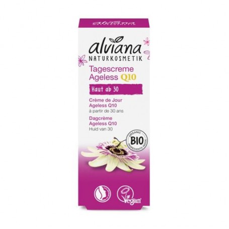 Дневной крем для лица alviana Naturkosmetik Q10 Day Cream Anti-Aging 30+, 30 мл