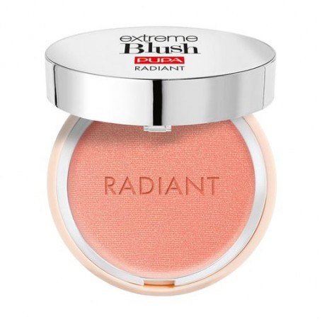 Компактные румяна для лица с эффектом сияния Pupa Extreme Blush Radiant, 040 Orange Vibes, 4 г