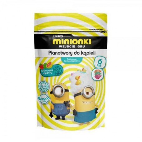 Бурлящие шарики для ванны Air-Val International Illumination Presents Minions The Rise Of GruFoam Makers Caps, 6*20 г