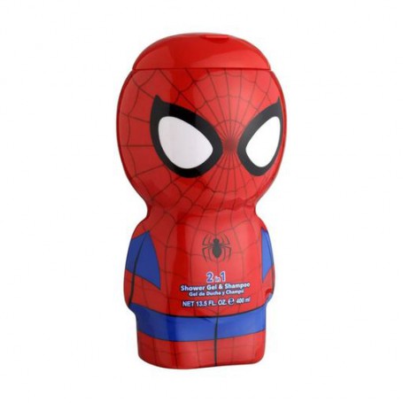Шампунь-гель для душа Air-Val International Marvel Spiderman Shower Gel & Shampoo 2in1 2D, 400 мл