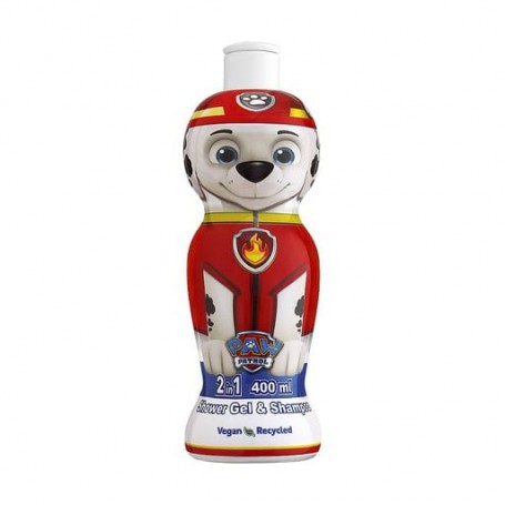Шампунь-гель для душа Nickelodeon Paw Patrol Shower Gel & Shampoo 2in1 Marshall 1D, 400 мл