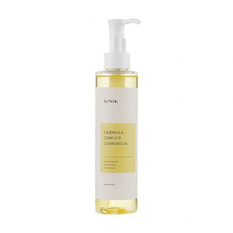Успокаивающее гидрофильное масло для лица IUNIK Calendula Complete Cleansing Oil с календулой, 200 мл
