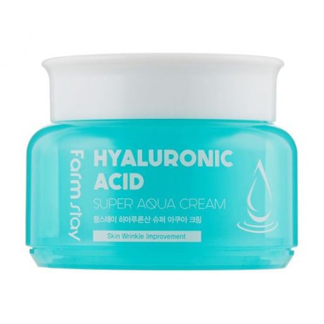 Увлажняющий крем для лица FarmStay Hyaluronic Acid Super Aqua Cream с гиалуроновой кислотой, 100 мл