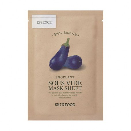 Тканевая маска для лица Skinfood Eggplant Sous Vide Mask Sheet с баклажаном, 22 г