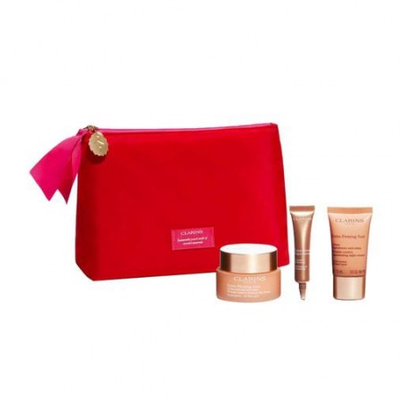Набор для лица Clarins VP Extra-Firming HLY 2022 (дневной крем, 50 мл + ночной крем, 15 мл + сыворотка для лица, 10 мл + космети