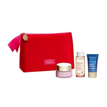 Набор для лица Clarins VP Multi-Active (дневной крем, 50 мл + ночной крем, 15 мл + мицеллярная вода, 50 мл)