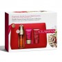 Набор для лица Clarins VP Double Serum & Super Restorative (сыворотка, 50 мл + дневной крем, 15 мл + ночной крем, 15 мл + космет