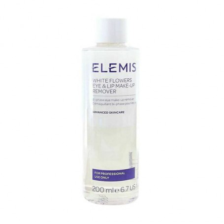 Двухфазный лосьон для снятия макияжа Elemis White Flowers Eye & Lip Make-Up Remover For Professional Use Only, 200 мл