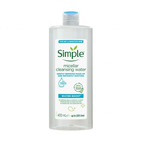 Мицеллярная вода Simple Water Boost Micellar Cleansing Water, 400 мл